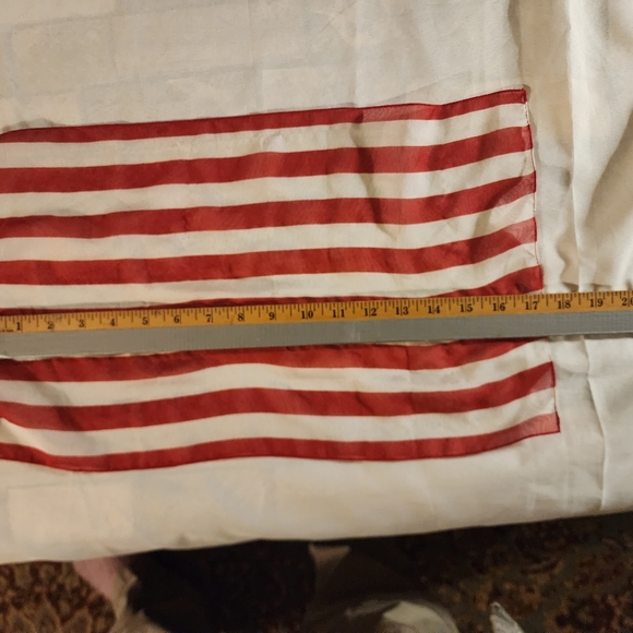 AMERICAN SUMMER CLOTHING CO. AMERICAN FLAG XL TEE & SCARF - Picture 8 of 10